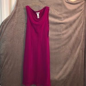 NWT Liz Claiborne fuschia dress